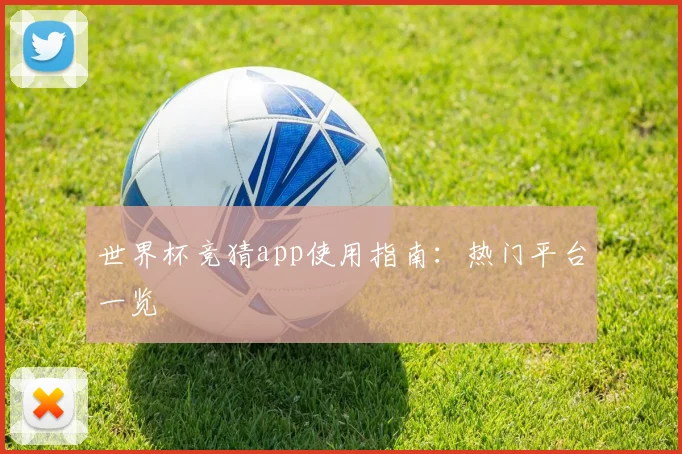 世界杯竞猜app使用指南:热门平台一览