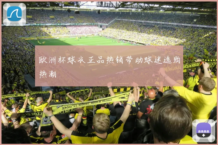 欧洲杯球衣正品热销带动球迷选购热潮